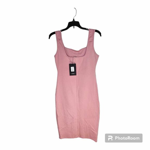 Fashion Nova Women’s Innocent Touch Pink Midi Dress Size M - Picture 3 of 9
